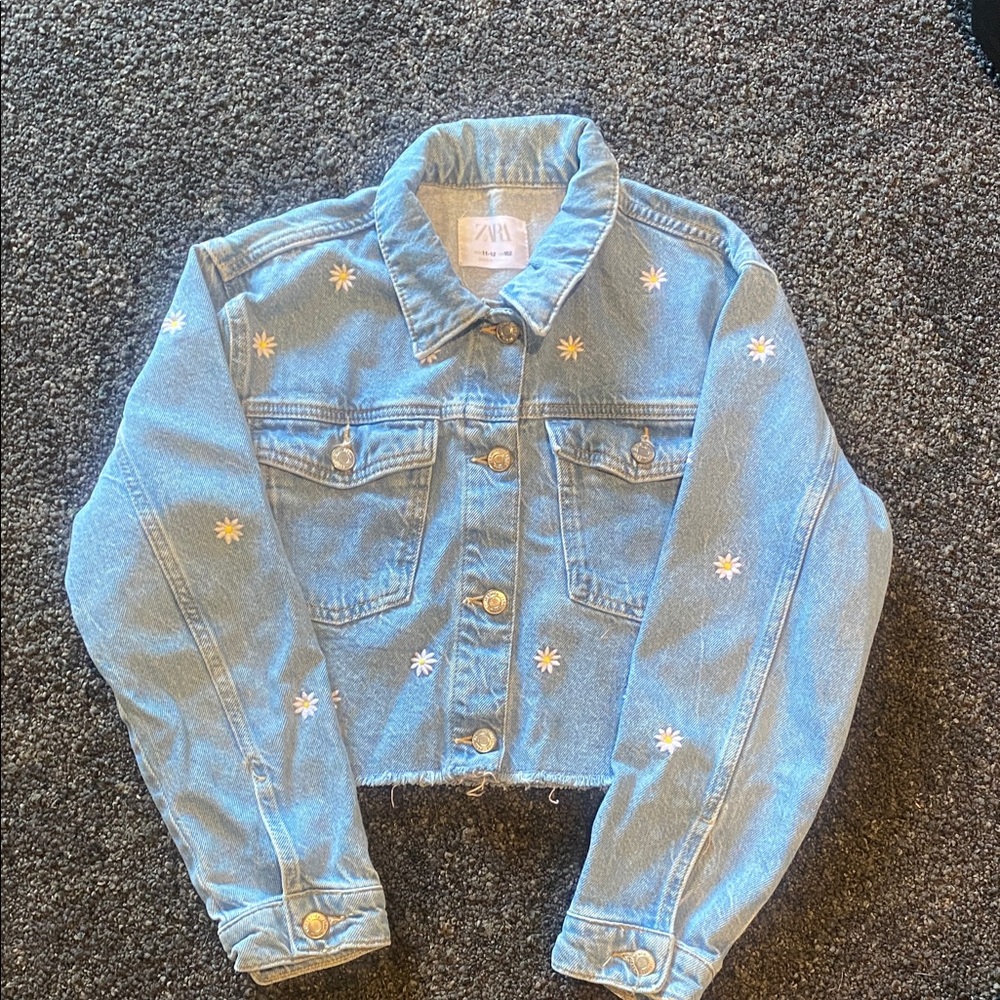 Zara Blue Denim Jacket